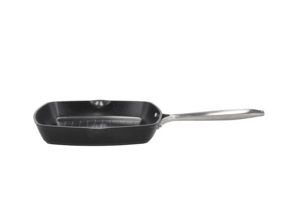 Pillivuyt Gourmet Grillpande 24 x 24 cm m. keramisk non-stick-belægning, Travo